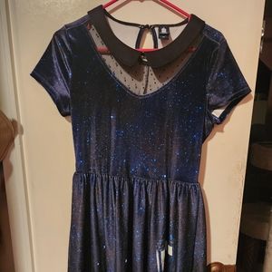HOT TOPIC DOCTOR WHO VELVET DRESS